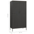 Lady Jillian -  Wardrobe Anthracite 90x50x180 cm Steel